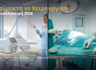Αναίμακτη Αιδοιοπλαστική vs Χειρουργική — Αναλυτική Σύγκριση 2026