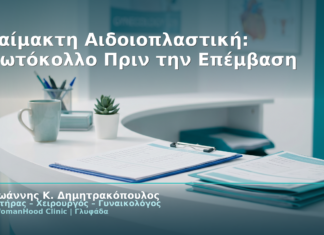 Αναίμακτη Αιδοιοπλαστική: Πρωτόκολλο Πριν την Επέμβαση