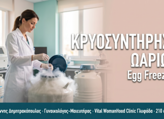 Κρυοσυντήρηση Ωαρίων (Egg Freezing): Πώς Γίνεται & Σε Ποιες Γυναίκες ΚΡΥΟΣΥΝΤΗΡΗΣΗ ΩΑΡΙΩΝ