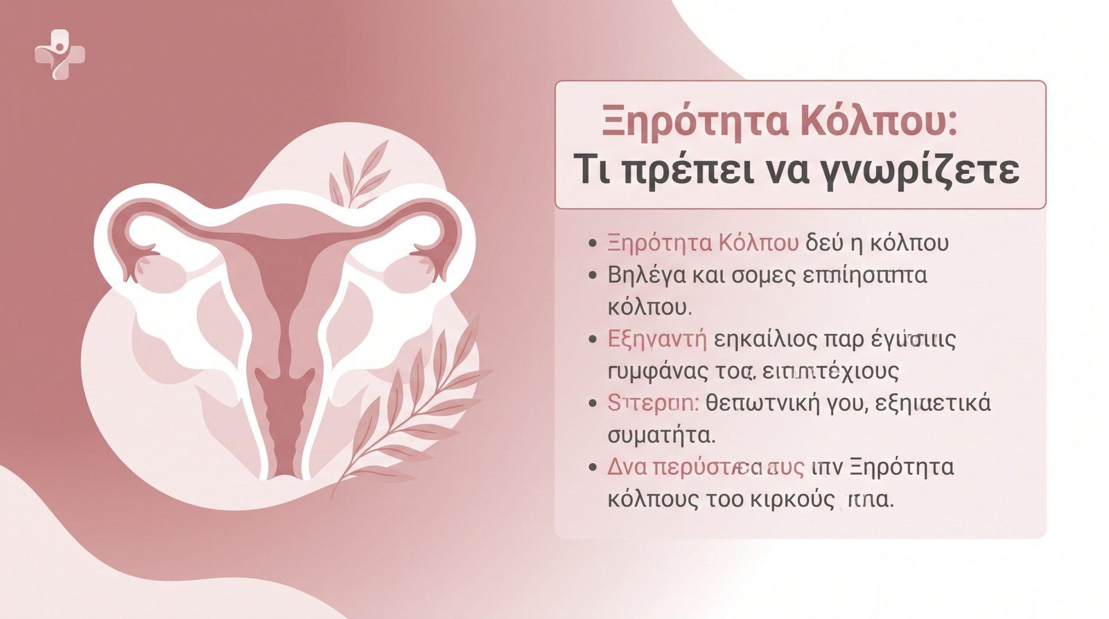 Κολπική Ξηρότητα: Αίτια και Λύσεις - FAQ
