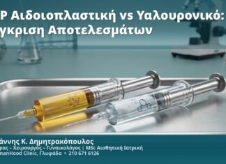 PRP Αιδοιοπλαστική vs Υαλουρονικό: Σύγκριση Αποτελεσμάτων
