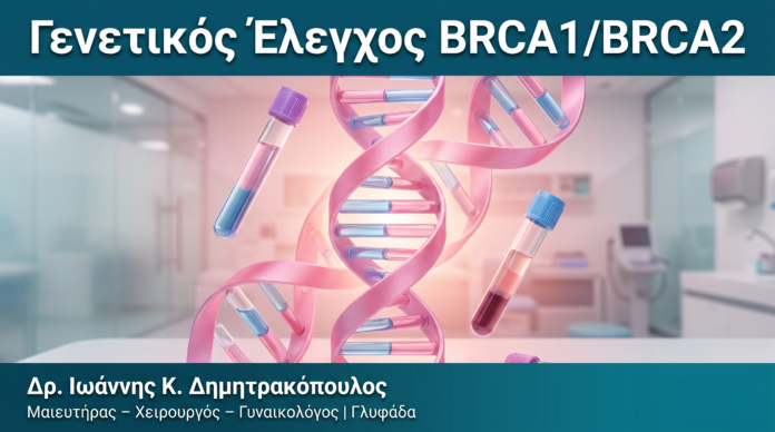 Γενετικός Έλεγχος BRCA1/BRCA2 — Δρ. Δημητρακόπουλος Γλυφάδα