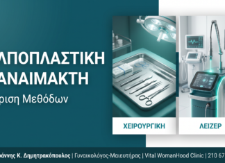 Κολποπλαστική vs Αναίμακτη: Σύγκριση Μεθόδων