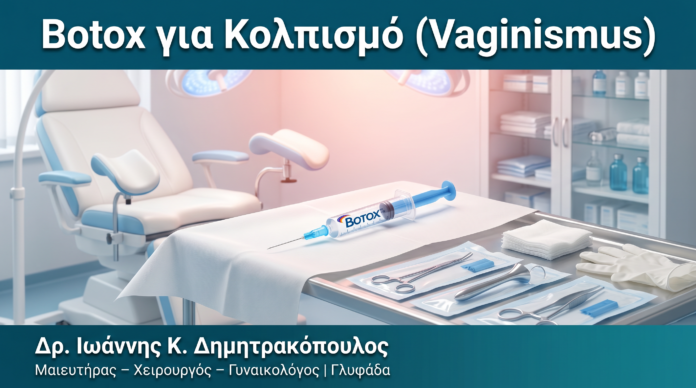 Botox για Κολπισμό (Vaginismus) Botox για Κολπισμό (Vaginismus) — Δρ. Δημητρακόπουλος Γλυφάδα
