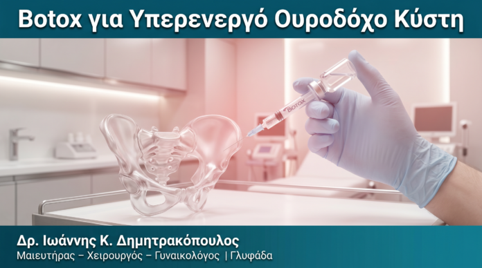 Botox για Υπερενεργό Ουροδόχο Κύστη Botox για Υπερενεργό Ουροδόχο Κύστη — Δρ. Δημητρακόπουλος Γλυφάδα