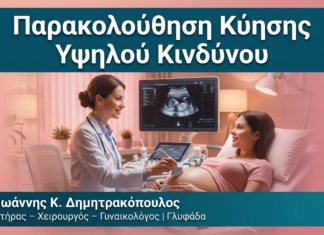 Παρακολούθηση Κύησης Υψηλού Κινδύνου — Δρ. Δημητρακόπουλος Γλυφάδα