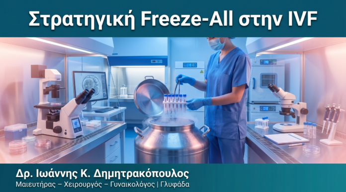 Στρατηγική Freeze-All στην IVF Στρατηγική Freeze-All στην IVF — Δρ. Δημητρακόπουλος Γλυφάδα