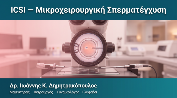 ICSI — Μικροχειρουργική Σπερματέγχυση ICSI — Μικροχειρουργική Σπερματέγχυση — Δρ. Δημητρακόπουλος Γλυφάδα
