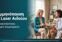 Εμμηνόπαυση & Laser Αιδοίου: Αποκατάσταση Χωρίς Χειρουργείο