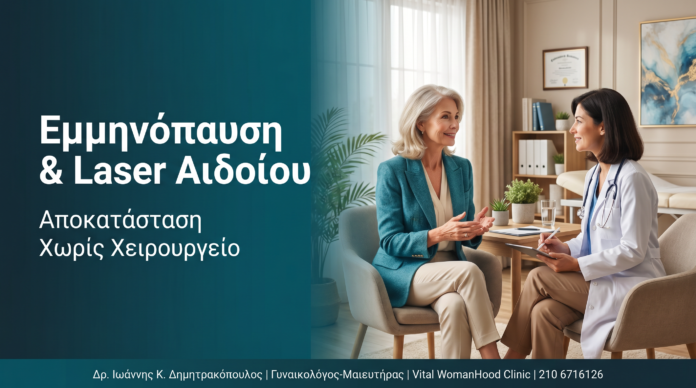 Εμμηνόπαυση & Laser Αιδοίου: Αποκατάσταση Χωρίς Χειρουργείο