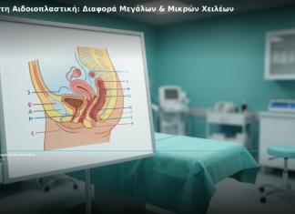 Αναίμακτη Αιδοιοπλαστική: Διαφορά Μεγάλων & Μικρών Χειλέων