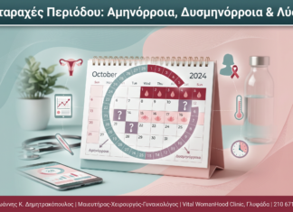 Διαταραχές Περιόδου: Αμηνόρροια, Δυσμηνόρροια & Λύσεις