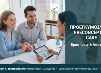 Προεγκυμοσύνη Εξέταση & Preconception Care: FAQ