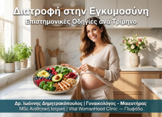 Διατροφή στην Εγκυμοσύνη Γλυφάδα — Επιστημονικές Οδηγίες