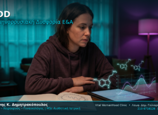 PMDD Προεμμηνορρυσιακή Δυσφορική Διαταραχή