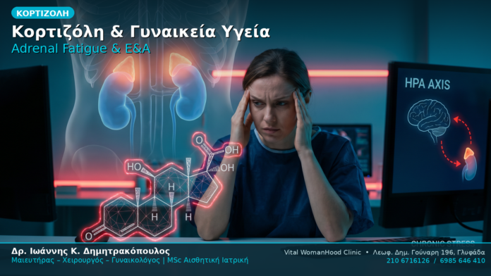 Κορτιζόλη Adrenal Fatigue Γυναικεία Υγεία
