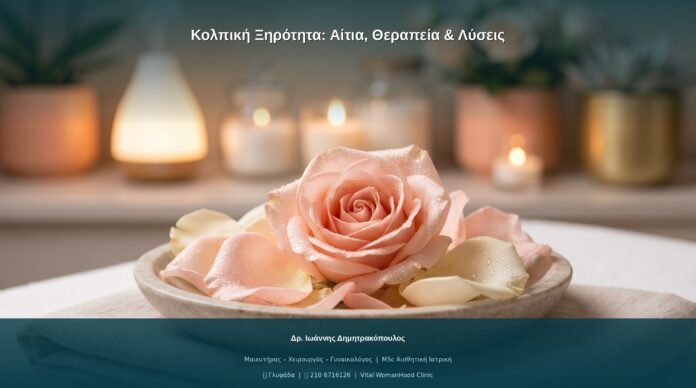 Κολπική Ξηρότητα: Αίτια, Θεραπεία & Λύσεις | Ερωτήσεις Γυναικολόγου