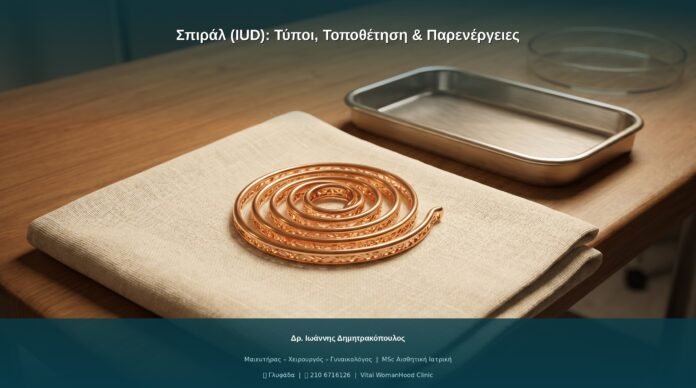 Σπιράλ (IUD): Τύποι, Τοποθέτηση & Παρενέργειες | Ερωτήσεις Γυναικολόγου