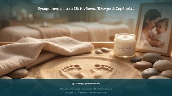 Εγκυμοσύνη μετά τα 35: Κίνδυνοι, Έλεγχοι & Συμβουλές | Ερωτήσεις Μαιευτήρα Εγκυμοσύνη μετά τα 35: Κίνδυνοι, Έλεγχοι & Συμβουλές | Ερωτήσεις Μαιευτήρα