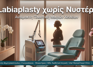 Labiaplasty χωρίς Νυστέρι Γλυφάδα — Αναίμακτη Πλαστική Μικρών Χειλέων