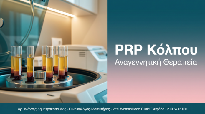 PRP Κόλπου - Αναγεννητική Θεραπεία | Δρ. Δημητρακόπουλος Γλυφάδα