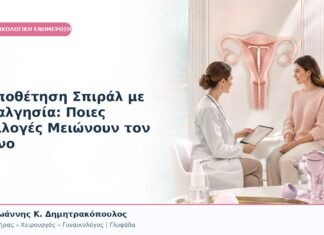 Τοποθέτηση Σπιράλ με Αναλγησία: Ποιες Επιλογές Μειώνουν τον Πόνο Τοποθέτηση Σπιράλ με Αναλγησία: Ποιες Επιλογές Μειώνουν τον Πόνο