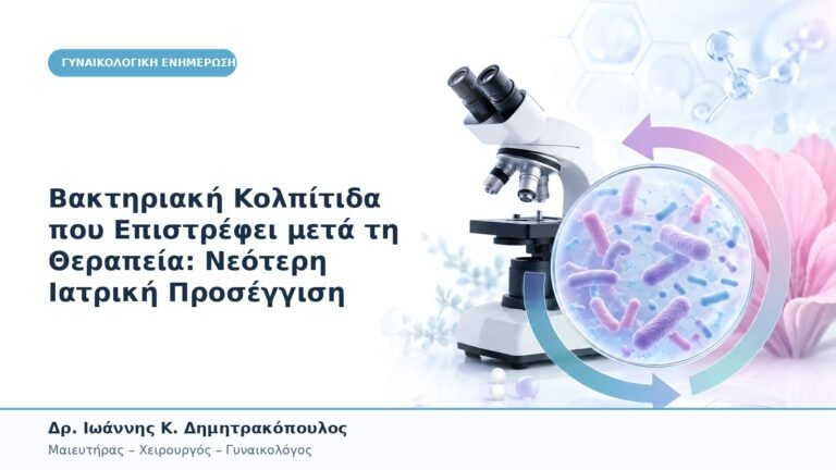 Βακτηριακή Κολπίτιδα που Επιστρέφει μετά τη Θεραπεία: Νεότερη Ιατρική Προσέγγιση