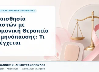 Ευαισθησία Μαστών με Ορμονική Θεραπεία Εμμηνόπαυσης: Τι Ελέγχεται Ευαισθησία Μαστών με Ορμονική Θεραπεία Εμμηνόπαυσης: Τι Ελέγχεται - Δρ. Ιωάννης Κ. Δημητρακόπουλος, Γυναικολόγος Γλυφάδα