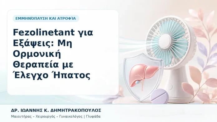 004-fezolinetant-gia-exapseis-mi-ormoniki-therapeia-me-elegcho-ipatos Fezolinetant για Εξάψεις: Μη Ορμονική Θεραπεία με Έλεγχο Ήπατος - Δρ. Ιωάννης Κ. Δημητρακόπουλος, Γυναικολόγος Γλυφάδα