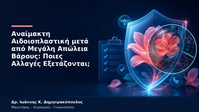 Αναίμακτη Αιδοιοπλαστική μετά από Μεγάλη Απώλεια Βάρους: Ποιες Αλλαγές Εξετάζονται;
