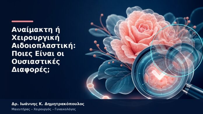 Αναίμακτη ή Χειρουργική Αιδοιοπλαστική: Ποιες Είναι οι Ουσιαστικές Διαφορές; Αναίμακτη ή Χειρουργική Αιδοιοπλαστική: Ποιες Είναι οι Ουσιαστικές Διαφορές;
