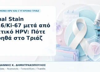 Dual Stain p16/Ki-67 μετά από Θετικό HPV: Πότε Βοηθά στο Τριάζ Dual Stain p16/Ki-67 μετά από Θετικό HPV: Πότε Βοηθά στο Τριάζ - Δρ. Ιωάννης Κ. Δημητρακόπουλος, Γυναικολόγος Γλυφάδα