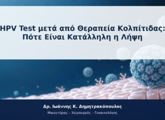 HPV Test μετά από Θεραπεία Κολπίτιδας: Πότε Είναι Κατάλληλη η Λήψη