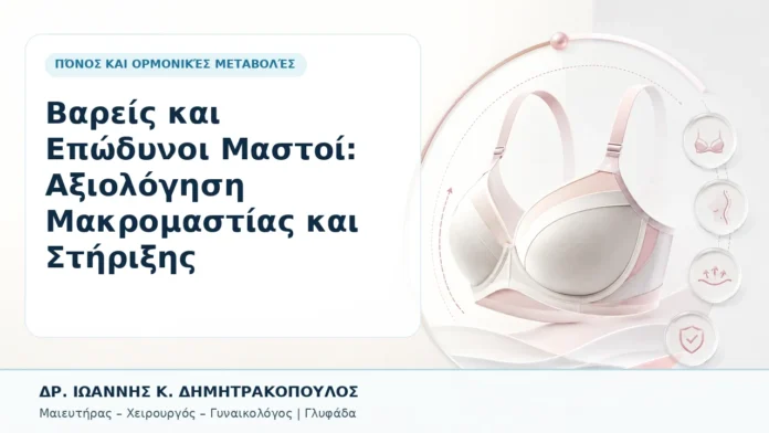 Βαρείς και Επώδυνοι Μαστοί: Αξιολόγηση Μακρομαστίας και Στήριξης - Δρ. Ιωάννης Κ. Δημητρακόπουλος, Γυναικολόγος Γλυφάδα