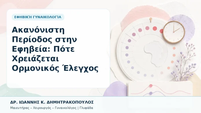 007-akanonisti-periodos-stin-efiveia-pote-chreiazetai-ormonikos-elegchos Ακανόνιστη Περίοδος στην Εφηβεία: Πότε Χρειάζεται Ορμονικός Έλεγχος - Δρ. Ιωάννης Κ. Δημητρακόπουλος, Γυναικολόγος Γλυφάδα