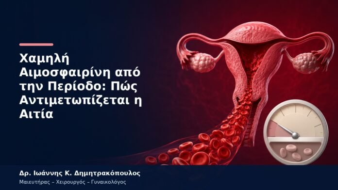 Χαμηλή Αιμοσφαιρίνη από την Περίοδο: Πώς Αντιμετωπίζεται η Αιτία Χαμηλή Αιμοσφαιρίνη από την Περίοδο: Πώς Αντιμετωπίζεται η Αιτία