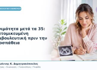 Γονιμότητα μετά τα 35: Εξατομικευμένη Συμβουλευτική πριν την Προσπάθεια Γονιμότητα μετά τα 35: Εξατομικευμένη Συμβουλευτική πριν την Προσπάθεια