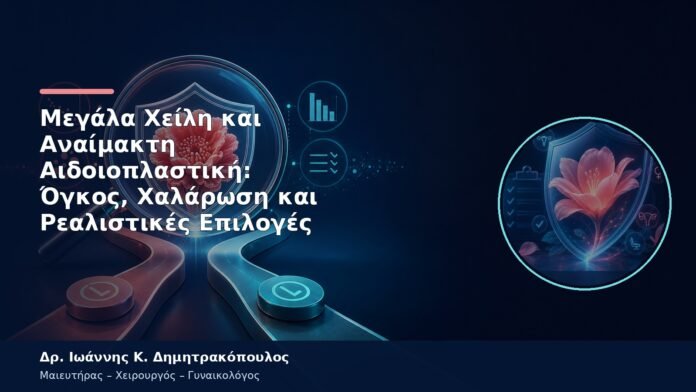 Μεγάλα Χείλη και Αναίμακτη Αιδοιοπλαστική: Όγκος, Χαλάρωση και Ρεαλιστικές Επιλογές