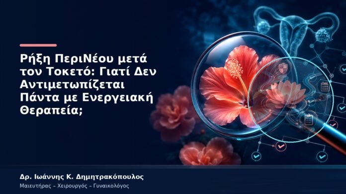Ρήξη ΠεριΝέου μετά τον Τοκετό: Γιατί Δεν Αντιμετωπίζεται Πάντα με Ενεργειακή Θεραπεία;