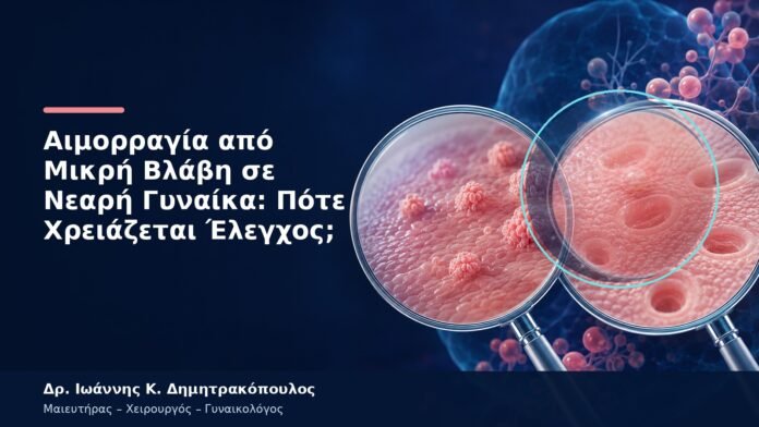 Αιμορραγία από Μικρή Βλάβη σε Νεαρή Γυναίκα: Πότε Χρειάζεται Έλεγχος; Αιμορραγία από Μικρή Βλάβη σε Νεαρή Γυναίκα: Πότε Χρειάζεται Έλεγχος;