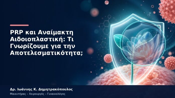 PRP και Αναίμακτη Αιδοιοπλαστική: Τι Γνωρίζουμε για την Αποτελεσματικότητα;