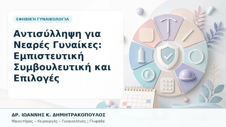 Αντισύλληψη για Νεαρές Γυναίκες: Εμπιστευτική Συμβουλευτική και Επιλογές - Δρ. Ιωάννης Κ. Δημητρακόπουλος, Γυναικολόγος Γλυφάδα