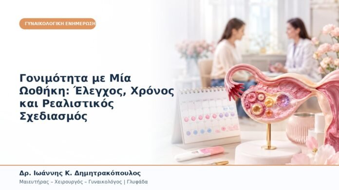 Γονιμότητα με Μία Ωοθήκη: Έλεγχος, Χρόνος και Ρεαλιστικός Σχεδιασμός Γονιμότητα με Μία Ωοθήκη: Έλεγχος, Χρόνος και Ρεαλιστικός Σχεδιασμός