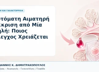 Αυτόματη Αιματηρή Έκκριση από Μία Θηλή: Ποιος Έλεγχος Χρειάζεται - Δρ. Ιωάννης Κ. Δημητρακόπουλος, Γυναικολόγος Γλυφάδα