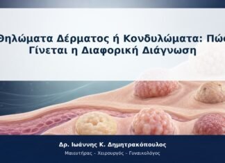 Θηλώματα Δέρματος ή Κονδυλώματα: Πώς Γίνεται η Διαφορική Διάγνωση
