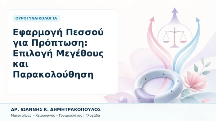 012-efarmogi-pessoy-gia-proptosi-epilogi-megethoys-kai-parakoloythisi Εφαρμογή Πεσσού για Πρόπτωση: Επιλογή Μεγέθους και Παρακολούθηση - Δρ. Ιωάννης Κ. Δημητρακόπουλος, Γυναικολόγος Γλυφάδα