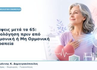 Εξάψεις μετά τα 65: Αξιολόγηση πριν από Ορμονική ή Μη Ορμονική Θεραπεία