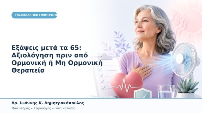 Εξάψεις μετά τα 65: Αξιολόγηση πριν από Ορμονική ή Μη Ορμονική Θεραπεία Εξάψεις μετά τα 65: Αξιολόγηση πριν από Ορμονική ή Μη Ορμονική Θεραπεία