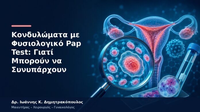 Κονδυλώματα με Φυσιολογικό Pap Test: Γιατί Μπορούν να Συνυπάρχουν Κονδυλώματα με Φυσιολογικό Pap Test: Γιατί Μπορούν να Συνυπάρχουν