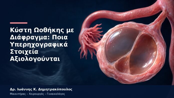 Κύστη Ωοθήκης με Διάφραγμα: Ποια Υπερηχογραφικά Στοιχεία Αξιολογούνται